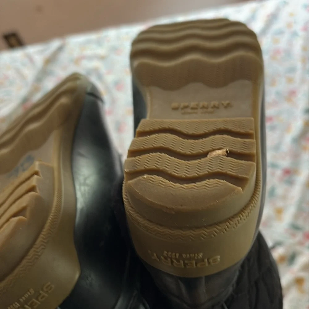 Sperry gently worn